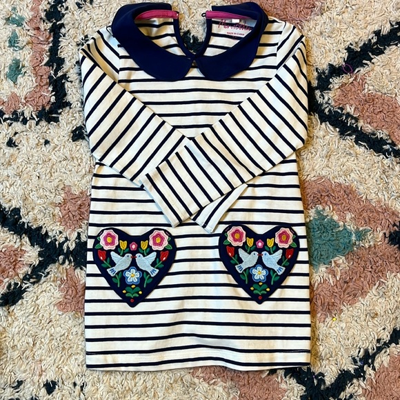 Mini Boden Jersey Pocket Tunic NWOT - Picture 1 of 2